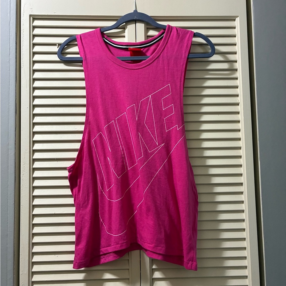 Nike Pink Sleeveless Tank top